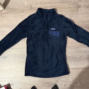 Patagonia navy fleece- worn once!
